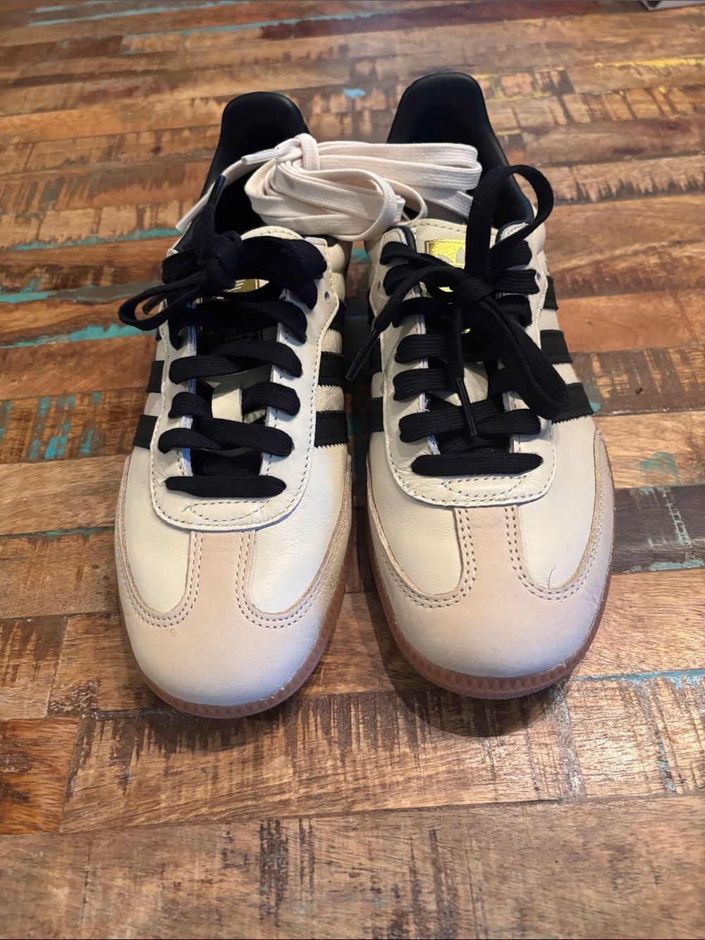 Brand New Women’s Adidas Samba OG Cream SZ 7.5 Cream MSRP $100